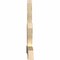 Ekena Millwork Alberta Rough Sawn Timber Gable Bracket, Douglas Fir, 96"W x 48"H x 4"D x 6"F, 12/12 Pitch GBW096X48X0406ALB00RDF - alternate 4